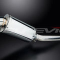 Delkevic 9" Stainless Oval Slip On Muffler - Suzuki GSX-R1000 2005-2006 Exhaust