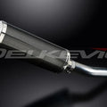Delkevic 14" Carbon Oval Muffler - Yamaha FZ1 FZS1000 2006-2014 Exhaust