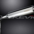 Delkevic 18" Stainless Slip On Muffler - Yamaha XTZ1200 Super Tenere 2012-2021