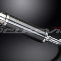 Delkevic 14" Carbon Fiber Round Stubby Muffler - BMW - F800S/ST - 06-14 Exhaust
