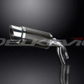 Delkevic 8" Carbon Fiber Round Slip-On Muffler - BMW - S1000XR - 15-19 Exhaust