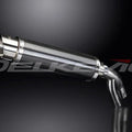 Delkevic 14" Carbon Fiber Round Slip-On Muffler - BMW S1000XR - 15-19 Exhaust