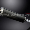 Delkevic 18" Carbon Fiber Oval Muffler - BMW F800S F800ST - 2006-2014 Exhaust