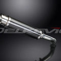 Delkevic 14" DL10 Carbon Fiber Round Slip-On Muffler BMW K1200S - 05-08 Exhaust