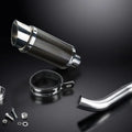 Delkevic 8" Carbon Fiber Round Muffler - KTM 690 Duke -2013-2018 Exhaust