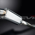 Delkevic 9" Stainless Oval Muffler - Yamaha TDM850 1991-2001 Exhaust