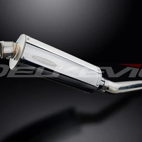 Delkevic 14" Stainless Oval Muffler Yamaha YZF600R Thundercat1995-2007 Exhaust
