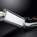 Delkevic 9" Stainless Oval Muffler - Aprilia Rsv Tuono Racing - 03-04 Exhaust