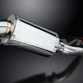 Delkevic 9" Stainless Steel Oval Muffler - Triumph Sprint 955i ST 98-05 Exhaust