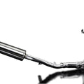 Delkevic Full 4-1 Stainless Exhaust 18" Oval Muffler - Honda CB1100 2013-2014
