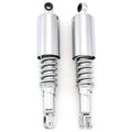 Chrome Motorcycle Rear Shocks 12 5/8" Honda CB350 CB360 CB450 CB500 CB550 CB750