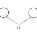 Set of 2 Reproduction Chrome Motorcycle Mirrors - Honda CB450K0 CL450K3 CB750K0