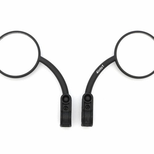 Enduro Folding Mirrors Clamp On Dual Sport Left Right Motorcycle ATV Dirt Bike