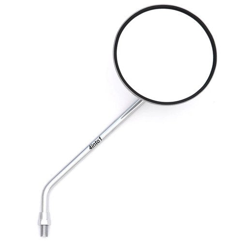 Universal Right Side Chrome Motorcycle Mirror 10MM x 1.25 Honda Kawasaki Suzuki