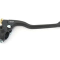 Yamaha Motorcycle GP Drum Brake Lever Assembly w/ Mirror Mounts - Black - 7/8"