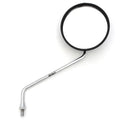 Round Black & Chrome Mirror - 8mm - Honda NA/NC/NN/NQ/NX/PA/SE/TG50 C70 Passport