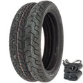 Dunlop D404 Tires Tubes and Rim Strips - Honda CM400A/T 79-80 CM400E CM450E