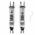 Performance Rear Motorcycle Shocks Black w/ Chrome Springs 330mm 13" Honda CB400