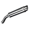 Delkevic 17" Stainless Slip-On Round Muffler - BMW F800GT - 13-17 Exhaust