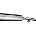 Delkevic 18" Stainless Slip-On Oval Muffler - Triumph Trophy SE - 13-17 Exhaust