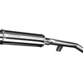 Delkevic 14" Stainless Slip-On Round Muffler - Triumph Trophy SE - 13-17 Exhaust