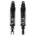 Adjustable Black Performance CNC Shocks - Eye / Clevis - 350-360mm for Honda