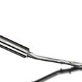 Delkevic Full 2-1 Exhaust 14" Stainless Round Muffler Yamaha FZ-07 MT-07 - 15-22