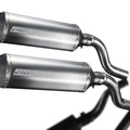 Delkevic 13.5" Titanium X-Oval Mufflers - Kawasaki Ninja 1000 - 11-19 Exhaust
