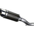 Delkevic Mini 8" Carbon Fiber Round Muffler - Honda VFR1200X - 2012-2017 Exhaust