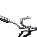 Delkevic Full 4-1 Exhaust System High Mount 18" Oval Muffler - Honda VFR800