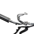 Delkevic Full 4-1 Exhaust System High Mount 18" Oval Muffler - Honda VFR800