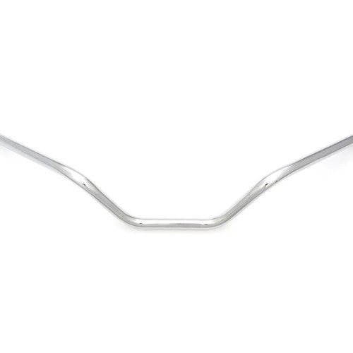 Chrome 7/8" Flat Track #24 Handlebars - Motorcycle Tracker Bars Race