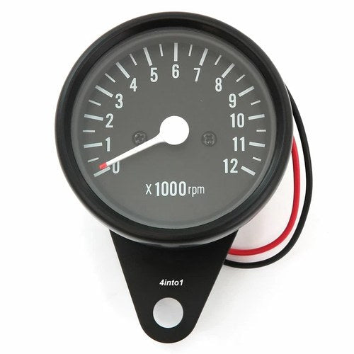 Mini Tachometer - Black - 1:7 - LED