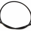 AN3 Black Stainless Steel Braided Brake Line - Zinc Plated Ends - 35"