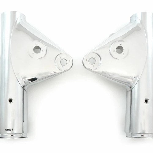 Chrome Headlight Brackets - Honda CB750K - 1973-1976 Fork Cover Set Ears
