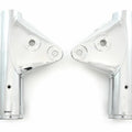 Chrome Headlight Brackets - Honda CB750K - 1973-1976 Fork Cover Set Ears