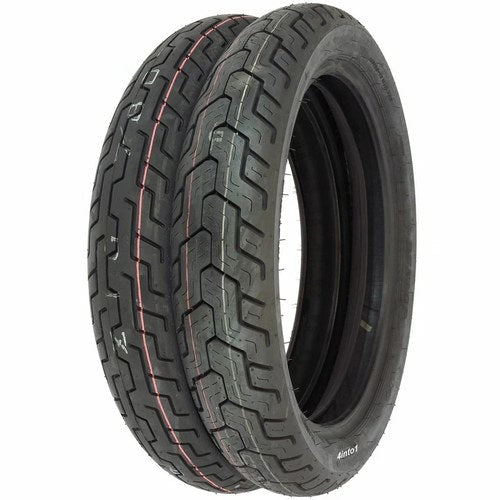 Dunlop D404 Tire Set - Honda CB650 CB750A 77-78 CB750K CB750L - Tires Only