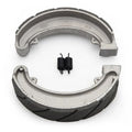 Sintered Grooved Rear Brake Shoes - Honda CB/CL/SL350 CB/CJ/CL360 CB400F