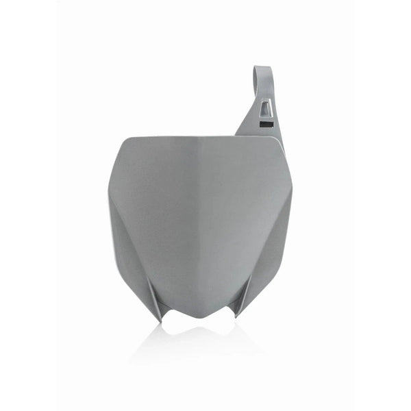 Acerbis 2685860011 Front Number Plate Grey