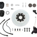 Ultimate Performance Front Brake Kit Black Lines Honda CB450K 70-71 CB750K 69-72