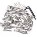 Stainless Steel Allen Bolt Set - Honda CB550 1977-1978 - 56 Bolts