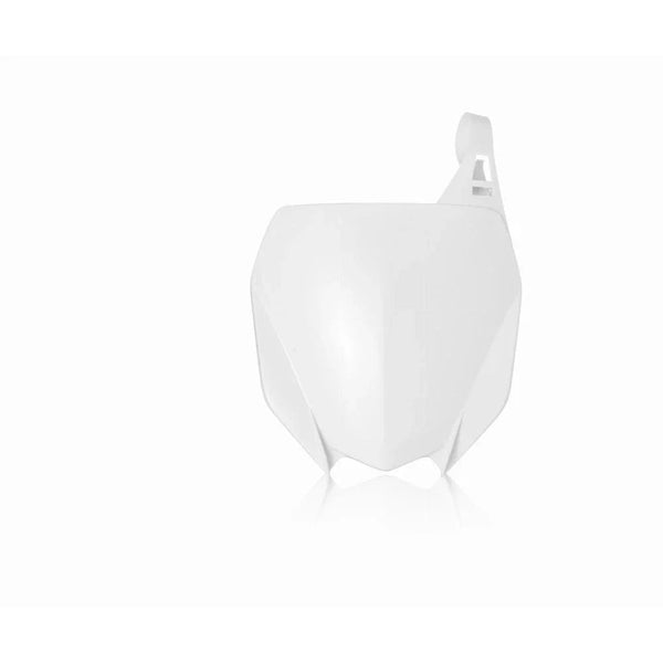 Acerbis 2685860002 Front Number Plate White