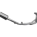 Delkevic Full 4-1 Exhaust 9" Stainless Muffler - Honda CBR600 1991-1998