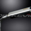 Delkevic 17" Stainless Tri-Oval Muffler - Yamaha XTZ1200 Super Tenere 2012-2021
