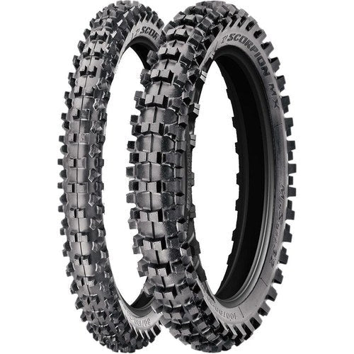 Pirelli Scorpion Mx32 Mid Soft Tire Set Moto Motocross Honda CR125R - 1995-2007
