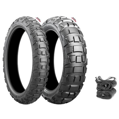Bridgestone Battlax Adventurecross AX41 Tires Tubes Strips Honda CRF250L 13-19