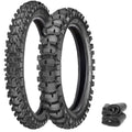 Metzeler MC360 Mid-Soft Tires & Tubes Set Motocross Honda CRF250X 04-17