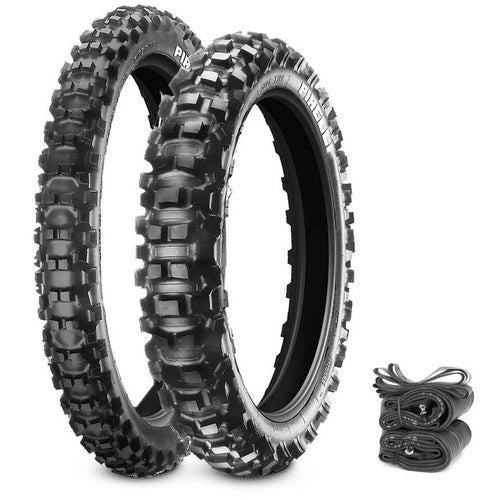 Pirelli Scorpion XC Mid Hard Tires Tubes Rim Strips Moto Honda CRF230F 03-17