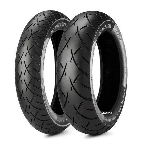 Metzeler ME 888 Marathon Ultra Tire Set Honda VT750C Shadow Ace - 1997-2001
