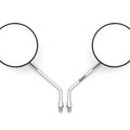 Set of 2 Reproduction Black Mirrors 10mm - Yamaha XS360/400/500/750 RD400